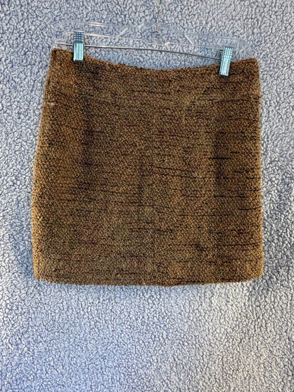 The Limited Brown Textured Mini Skirt - Size 0 (NWT)
